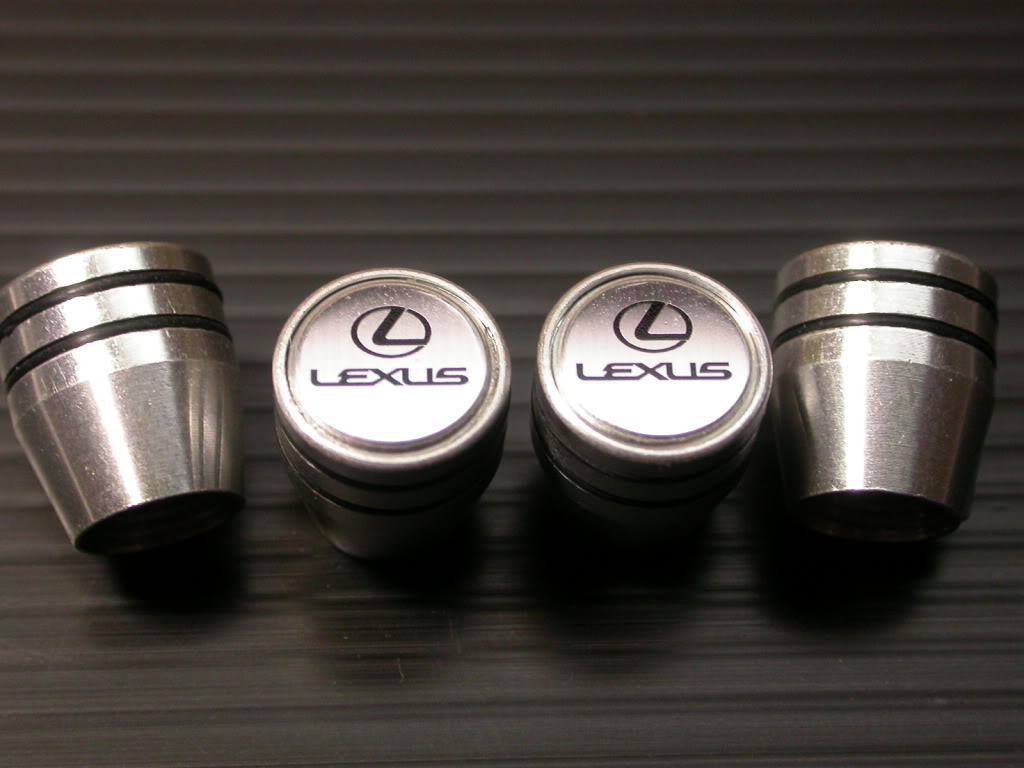 My $650 tire valve caps - ClubLexus - Lexus Forum Discussion
