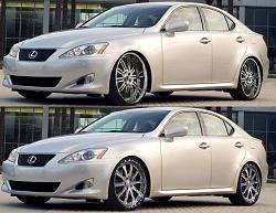 Lexus IS 350 with 20&quot; Modulare M3 wheels (&quot;Poor-man's PS)-is350wjazstirn-asanti-128x-modulare-m3.jpg