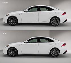 2014 LEXUS IS Official Debut Discussion (merged threads)-is-side-before-after1.jpg