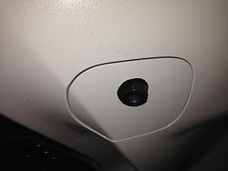 Front License Plate, unsightly relocation hole... Large pics, sorry...-img_4683.jpg