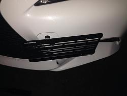 Front License Plate, unsightly relocation hole... Large pics, sorry...-img_4692.jpg