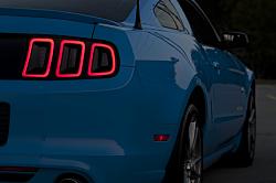 Lexus ISF vs Ford Mustang GT (Fun photo shoot)-mustangtail.jpg