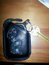 FYI:This is what happens if you have a house key attached to your fob-20130926_193336.jpg