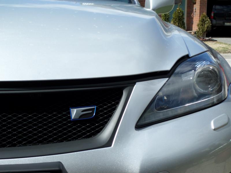 F emblem on front grill - ClubLexus - Lexus Forum Discussion