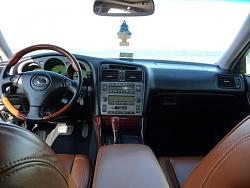 For Sale: 2003 Lexus GS300 Sport Design White with Saddle!!! 64k miles-interior-3.jpg