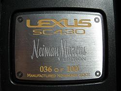 FS:  2002 SC430 Neiman Marcus Edition #36-img_1087.jpg