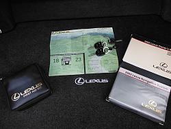 2003 Lexus GS430 (Silver/Black), low 84K miles, Nav/ML, 2nd Owner, very clean,-lexus-manuals-etc-resize-.jpg