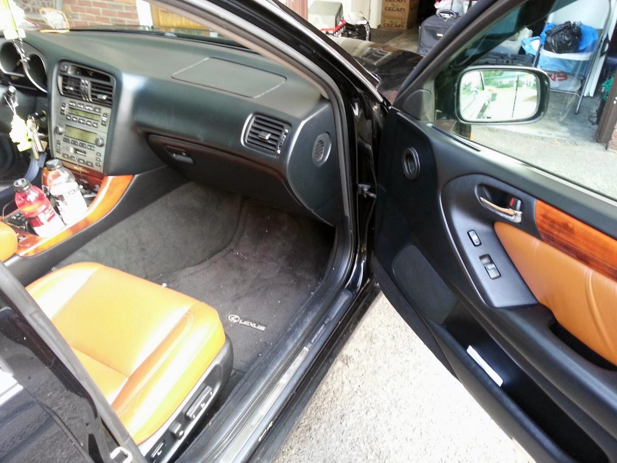 Nj 2003 Lexus Gs300 Sport Design Black With Saddle Interior