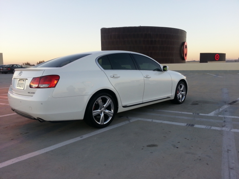 Ca 2006 Lexus Gs 430 Crystal White With Black Interior