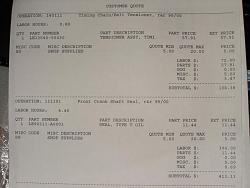 96 LS4--Lexus Dealer's estimate for replacement of timing belt and water pump-1.jpg