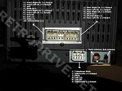 94 LS400 aftermarket head unit working with factory amp ... wiring diagram 2000 lexus es300 