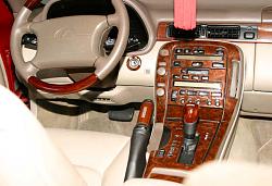 Gen 1 LS Leather/Wood Steering Wheel Conversion-shifter.jpg