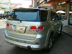 Lexus LS430 Chrome taillight Tail Lights Trim Trims Bezels-toyota_fortuner-rear.jpg