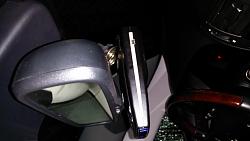 Hardwired Radar Detector - DIY mirror Mount-20140108_172828.jpg