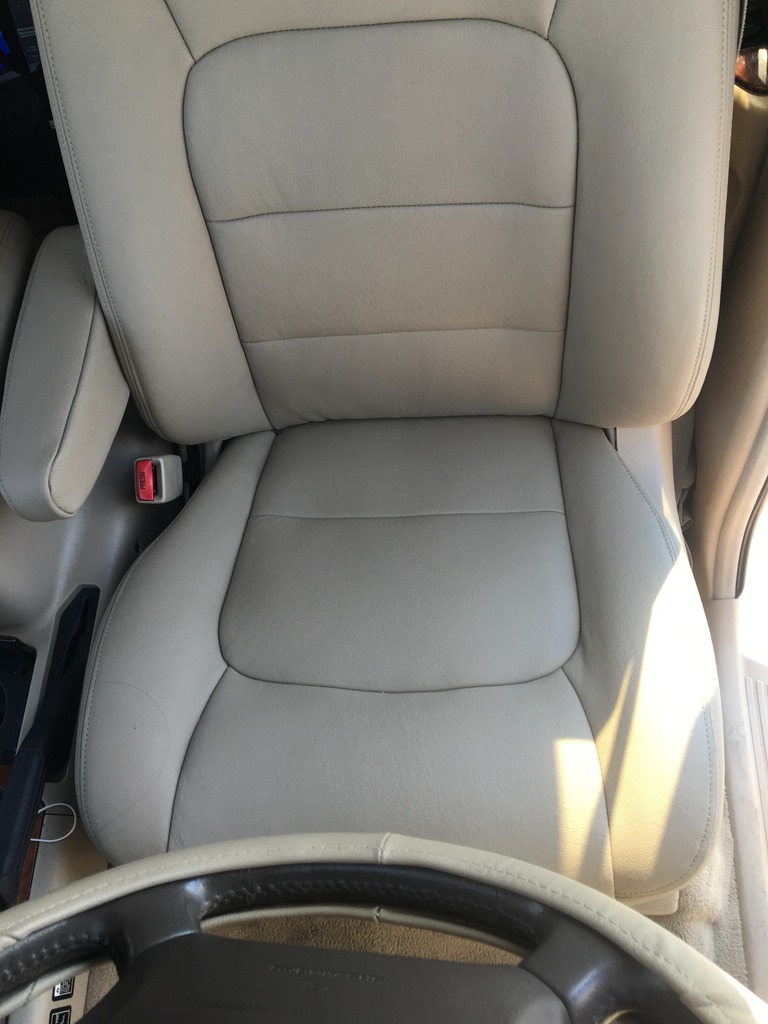 Perforated leather seat cover repair - ClubLexus - Lexus Forum Discussion