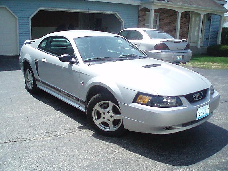 2002 Ford mustang silver #5