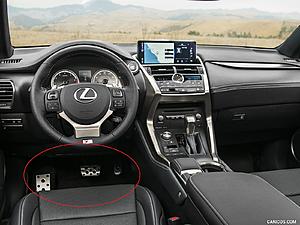 Just picked up 2018 NX300, illuminated door sills?-lexuspedals.jpg