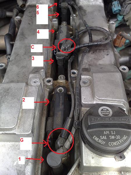 Spark Plug Change for GS300 - Page 9 - ClubLexus - Lexus ... ls engine coil pack wiring 