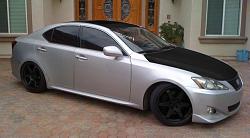 19&quot; Volks on IS350-driveway.jpg