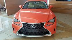 RC350 F-Sport just landed on Guam-20141010_103119.jpg