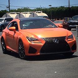 Molten Pearl RC F + Carbon Package &quot;Spotted&quot; @ Lexus USA-photo-2.jpg