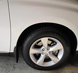 Sewell Lexus Mudflaps and mat order - great!-rx350_2011_mudguards_front.jpg