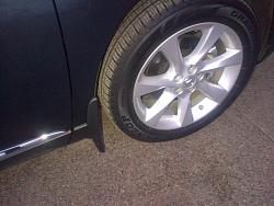 Lexus RX350 Spash Guards/Mud Guards installation-350-splash-guards-f.jpg