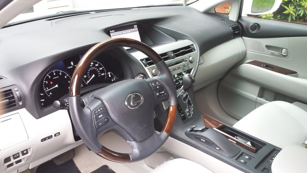 2010 Lexus Rx350 Steering Wheel Wood Trim Color Page 2