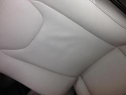 Leather seat stretched at 150 miles.-image.jpg