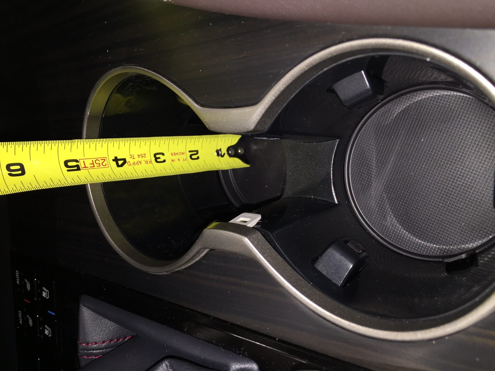 Cup Holder diameter measurement ClubLexus Lexus Forum Discussion