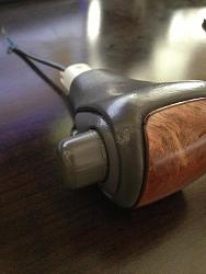 FS: Used 99-03 Lexus RX300 Wood Tan Leather Shift Knob-rx-shifter-4.jpg