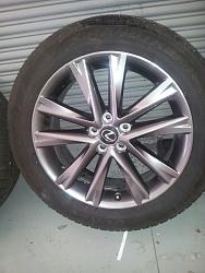 OEM 2013 lexus RX350 f-sport 19&quot;s wheels and tires less than 5k miles! Free shipping!-rx1.jpg