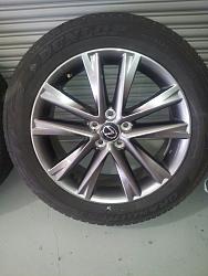 OEM 2013 lexus RX350 f-sport 19&quot;s wheels and tires less than 5k miles! Free shipping!-rx2.jpg