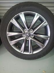 OEM 2013 lexus RX350 f-sport 19&quot;s wheels and tires less than 5k miles! Free shipping!-rx3.jpg