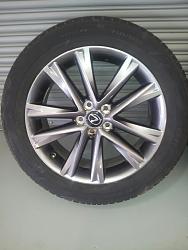 OEM 2013 lexus RX350 f-sport 19&quot;s wheels and tires less than 5k miles! Free shipping!-rx4.jpg