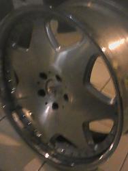 Just got these in the mail:) 13 inch wide wheels, need advice, thanks:)-refinish-wheel-001.jpg