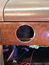 Drill holes in wood trim on dash for gauges?-sc300dashgauge2.jpg