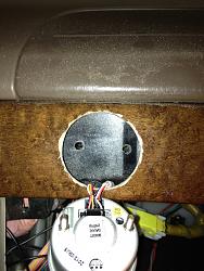 Drill holes in wood trim on dash for gauges?-sc300dashgauge3.jpg