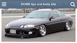 93-98 Supra front bumper lip on Lexus Sc300/400-image.jpg