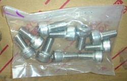 NEW 10 Hex bolts screws for SC430 OEM Wheel covers-hex.jpg