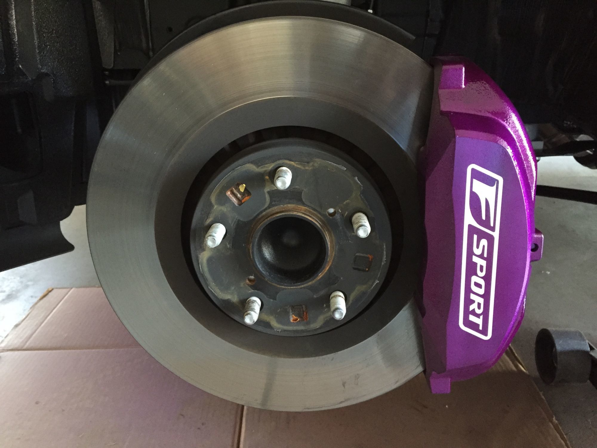 Can Anyone Tell Me How To Get This Color Brake Caliper Posted On Here A While Ago Clublexus Lexus Forum Discussion