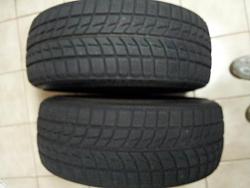 Bridgestone Blizzak LM-60 (Performance Winter/Snow tires) 2 Front tires for Lexus ISF-20120930_135750.jpg