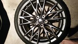 Complete set of 2011 ISF factory wheels with sensors and blizzaks-20160927_150121.jpg