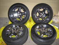 Lexus 16&quot; chrome wheels with tires - 5-img_04751.jpg