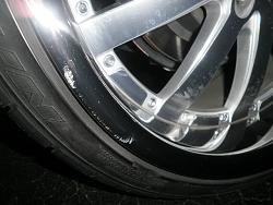 The dealer put my car thru the auto wash and damaged my Vossens,can they be repaired?-p1020067.jpg