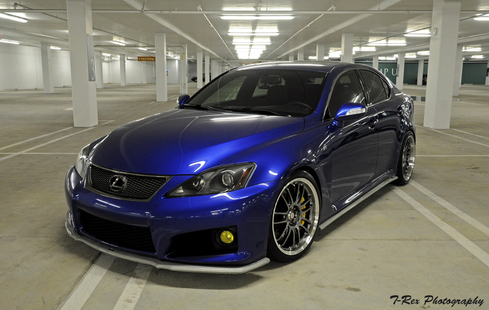 Official Ultrasonic Blue IS-F Pictures - ClubLexus - Lexus Forum Discussion