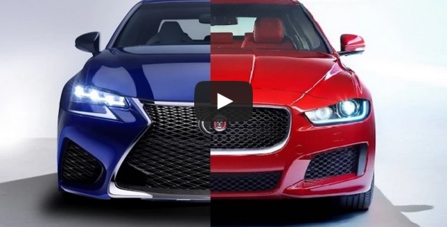 Face to Face: the Lexus GS F and Jaguar XE S