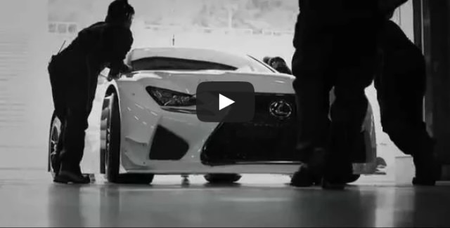 Video: Lexus RC F GT3 Concept Hits Fuji Speedway