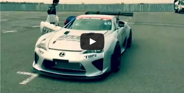 Here’s the First Video of the OTG Drift LFA With a NASCAR V8