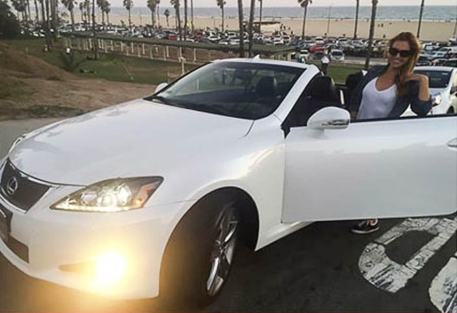 Ben Affleck’s Former Nanny Gets Hot New Lexus Drop-top